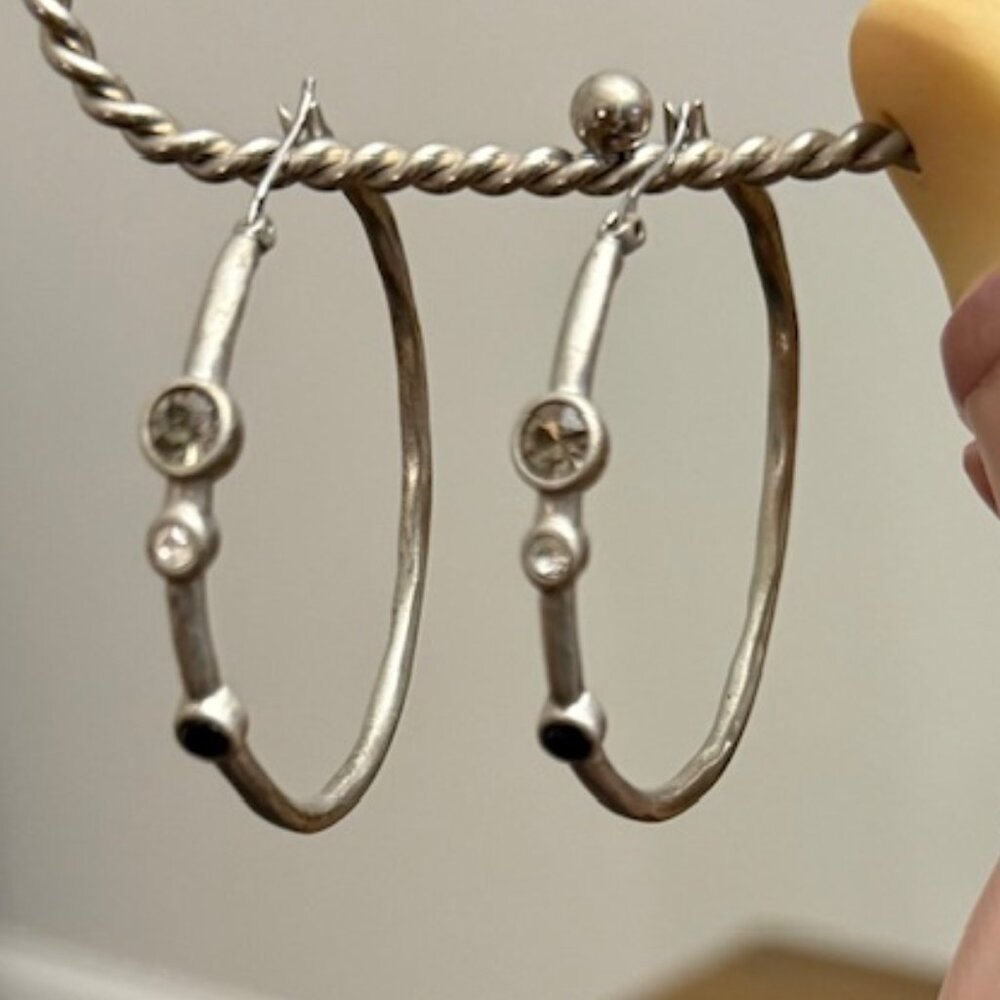 Lia Sophia "REALM" Hoop Earrings